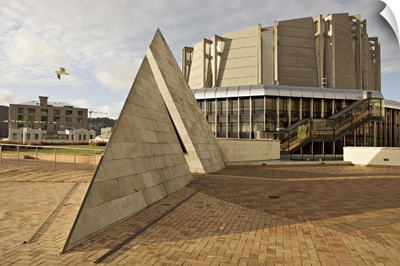 Pyramid shaped structure, Wellington, North Island, New Zealand