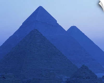 Pyramids at Giza, Cairo, Egypt, Africa