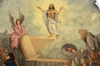 Resurrection Of Christ, Domancy, Rhone Alpes, France, Europe