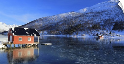 Rorbu Near Sommaroy, Troms Og Finnmark, North West Norway