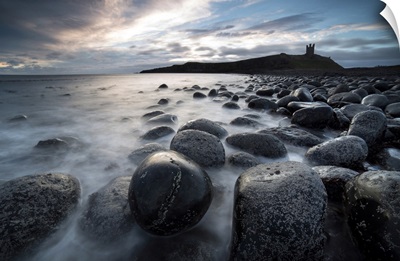 Ruin Of Dunstanburgh Castle, Northumberland, England