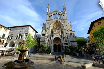 Sant Bartomeu Church, Soller, Majorca, Balearic Islands, Spain