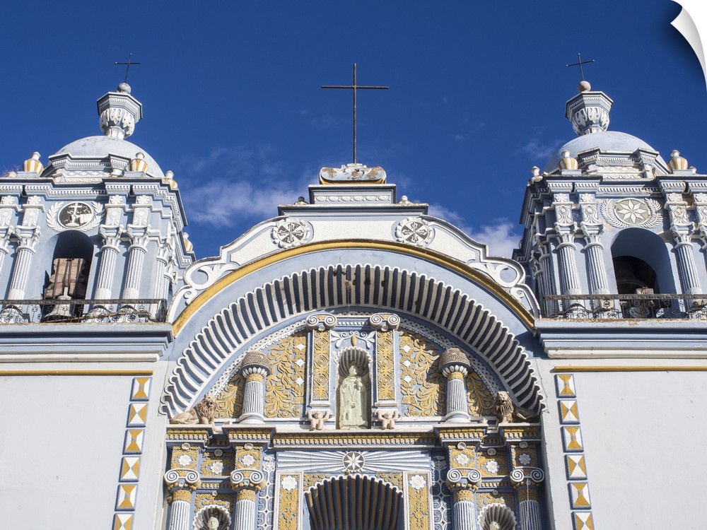 Santo Domingo church in the town of Ocotlan de Morelos, State of Oaxaca, Mexico, North America