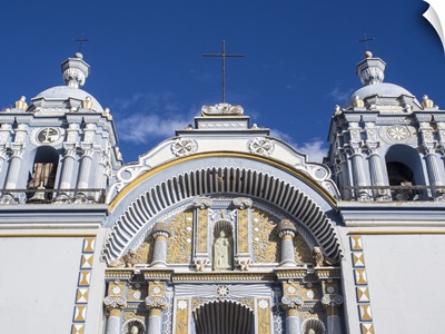 Santo Domingo church in the town of Ocotlan de Morelos, State of Oaxaca, Mexico
