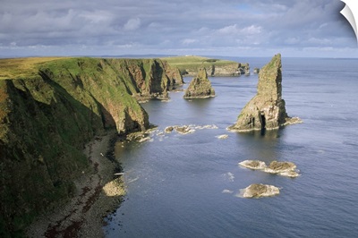 Sea stacks, Duncansby Head, Caithness, Highlands, Scotland, UK