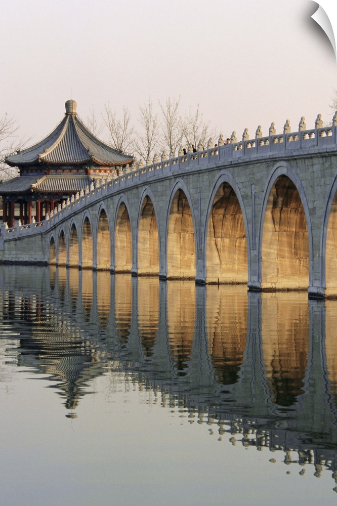 Seventeen Arch Bridge, Kunming Lake, Summer Palace, Beijing, China