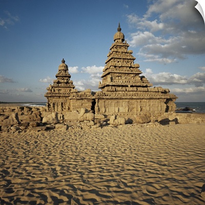 Shore Temple, Mahabalipuram, Tamil Nadu, India, Asia