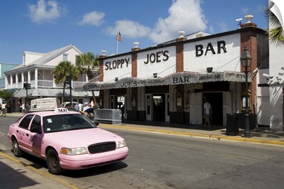 Sloppy Joe's Bar, famous because Ernest Hemingway drank there, Key West, Florida