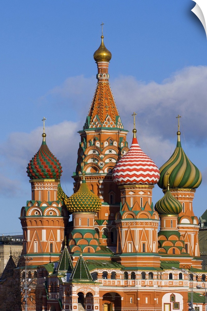 St. Basils Cathedral Red Square Moscow Russia