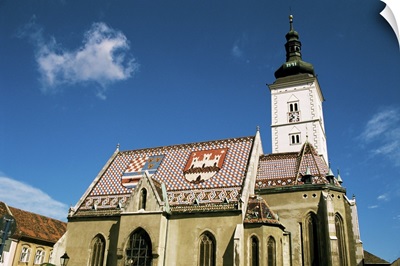 St. Mark's church, Zagreb, Croatia, Europe