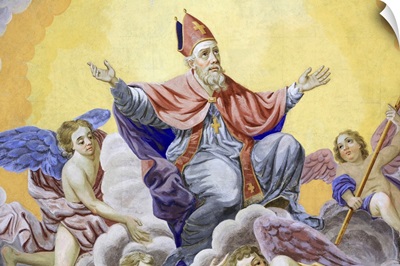 St. Nicolas Ascends To Heaven, Bishop Of Myra, St. Nicolas De Veroce, France