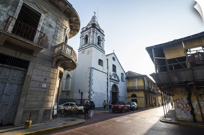 Street scene, Casco Viejo, Panama City, Panama