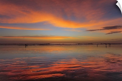 Sunset At Guiones Beach, Costa Rica