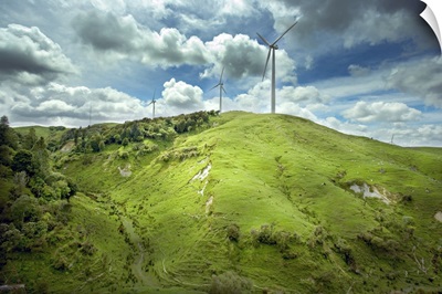 Te Apiti Wind Farm, Manawatu, North Island, New Zealand