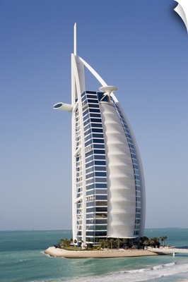 The Burj Al Arab, the world's first seven star hotel, Dubai, United Arab Emirates