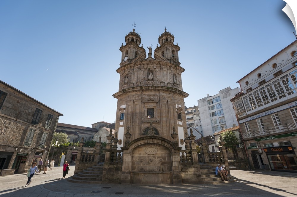 The Chapel of the Pilgrims on the Camino de Santiago in Pontevedra, Pontevedra, Galicia, Spain