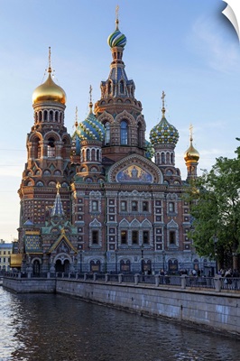 The Church on Spilled Blood, on the Kanal Griboedova, St. Petersburg, Russia