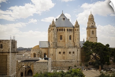 The Dormition Church on Mount Zion, Jerusalem, Israel, Middle East