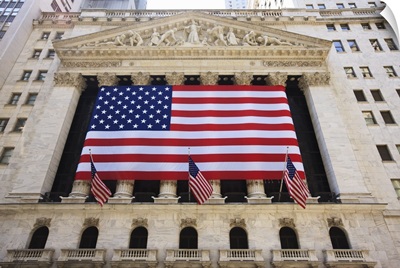 The New York Stock Exchange, Broad Street, Wall Street, Manhattan, NYC