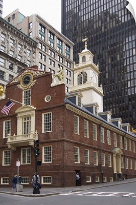 The Old State House, Financial District, Boston, Massachusetts, USA
