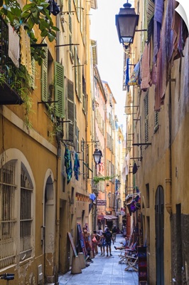 The Old Town, Nice, Alpes-Maritimes, Provence, Cote d'Azur, French Riviera, France