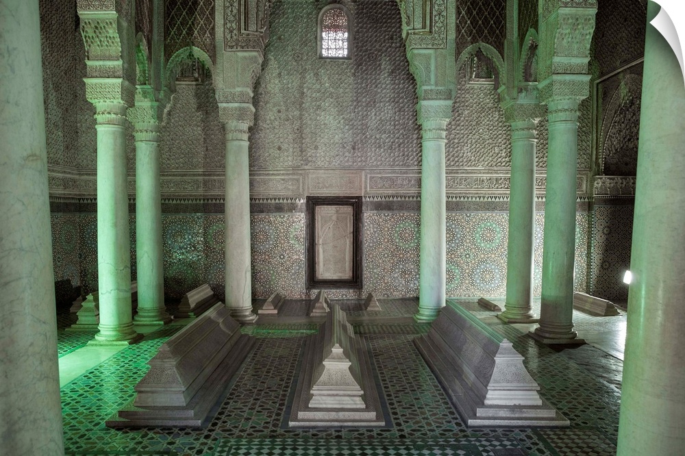 The Saadian Tombs, Marrakech, Morocco, North Africa, Africa .