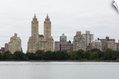 The San Remo Building, Upper West Side, from Central Park, Manhattan, NYC