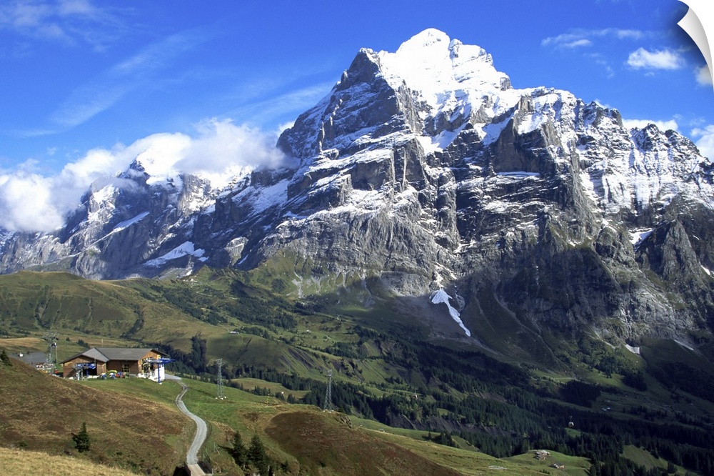 The Wetterhorn, near Grindelwald, Bernese Oberland, Swiss Alps, Switzerland