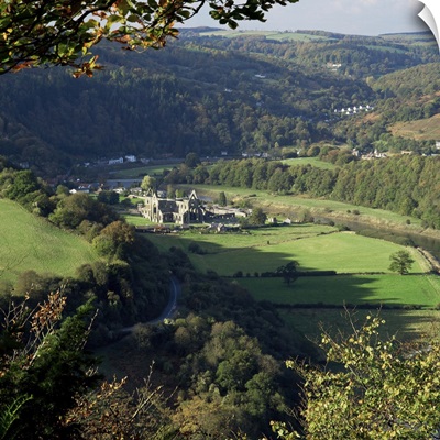 Tintern Abbey, Gwent, South Wales, Wales, United Kingdom, Europe