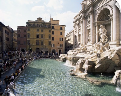 Trevi Fountain, Rome, Lazio, Italy