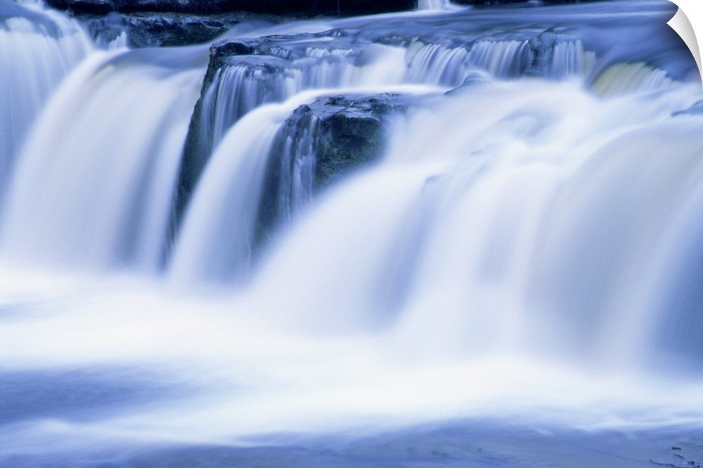 Upper Falls, Aysgarth, Wensleydale, Yorkshire, England, UK