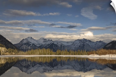 Vermilion Lakes, Banff National Park, Rocky Mountains, Alberta, Canada