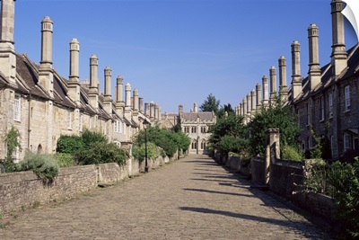 Vicar's Close, Wells, Somerset, England, United Kingdom, Europe