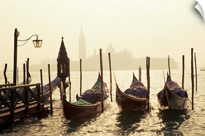 View across lagoon from St. Mark's, Venice, Italy