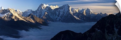 View from Gokyo Ri, Dudh Kosi Valley, Solu Khumbu Region, Nepal, Himalayas