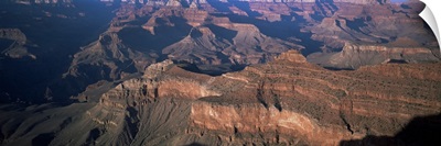 View from Yavapai Point, in evening light, Grand Canyon, Arizona