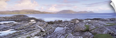 View towards Isle of Harris from Taransay, Outer Hebrides, Scotland