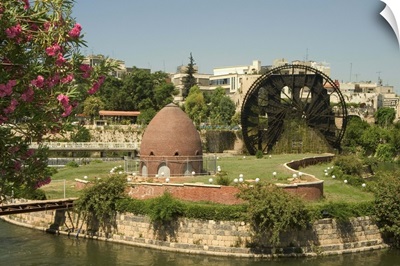 Water wheel on the Orontes River, Hama, Syria