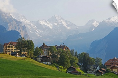 Wengen, Bernese Oberland, Swiss Alps, Switzerland