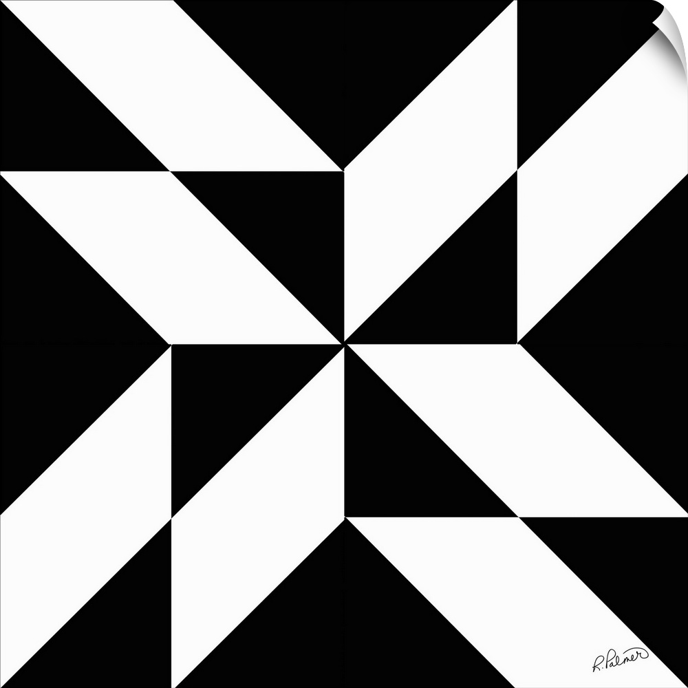 Black And White Geometry