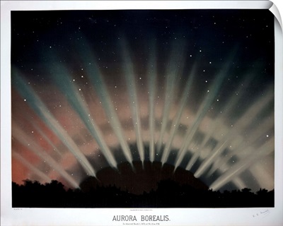 Aurora borealis, 1872