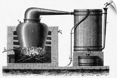 Distillation apparatus, 18th century