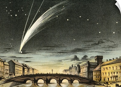 Donati's Comet of 1858, artwork