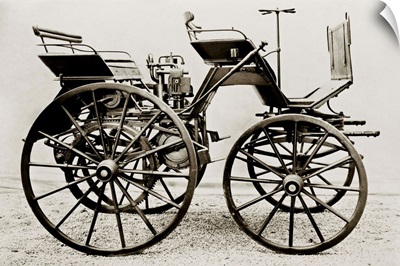 Early car, 1886 Daimler