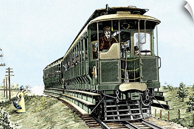 Early electric train