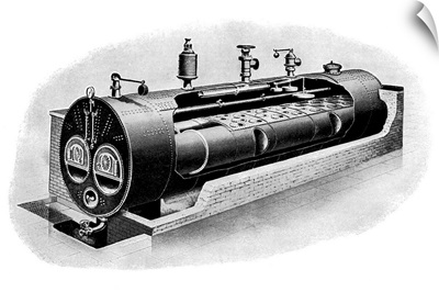 Galloway steam boiler