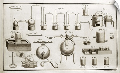 Lavoisier equipment, 1787
