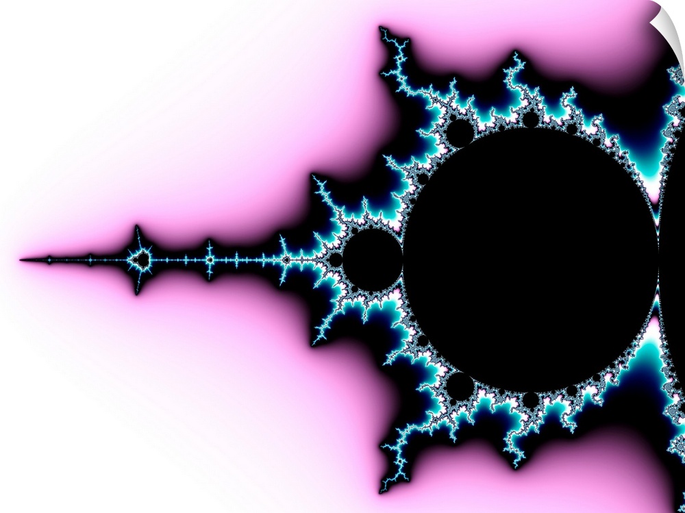 Mandelbrot fractal. Computer-generated image derived form a Mandelbrot Set.