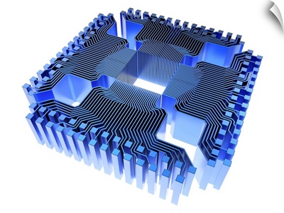 Quantum Computer, Electronic Circuitry