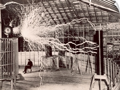Tesla Coil Experiment, 1899
